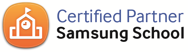 Logo certified partner samsung school